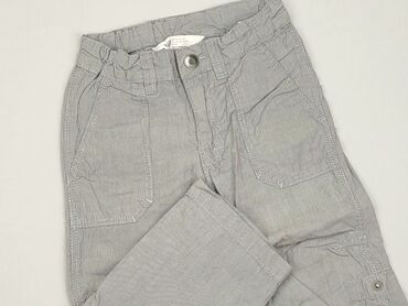 Materiałowe: Spodnie materiałowe, H&M, 2-3 lat, 92/98, stan - Dobry