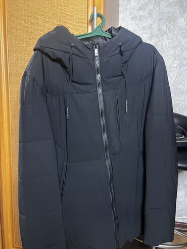 дубленка мужская размер 44 46: Куртка 2XL (EU 44), цвет - Черный