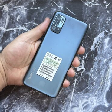 Redmi: Redmi, Redmi Note 10, Б/у, 128 ГБ, цвет - Синий, 2 SIM — 1