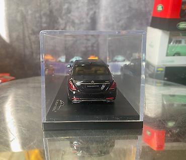 Avtomobil modelləri: Коллекционная модель Mercedes-Maybach S-class X222 obsidian black 2019 — 6