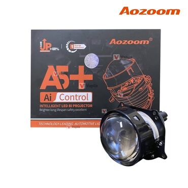лампа h4: Aozoom a5 Светодиодные линзы 2.5 дюйм билед ровная стг крепежные