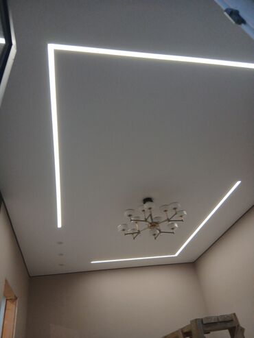 обзор цен на строительные и отделочные работы в бишкеке: Натяжной потолок Глянцевое, Матовое, 3D потолки Гарантия, Бесплатная консультация, Бесплатный замер