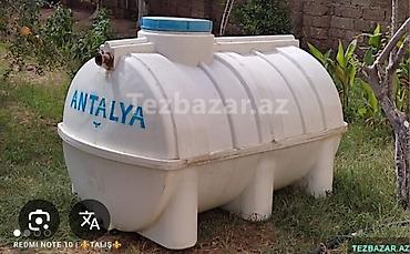 su cenleri: Bak, Plastik, 1500 l l, İşlənmiş — 2