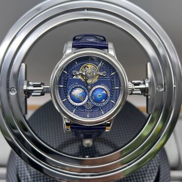 ремешок кожаный: Часы Montblanc Villeret ️Люкс качество ️Диаметр 46 мм ️Японский