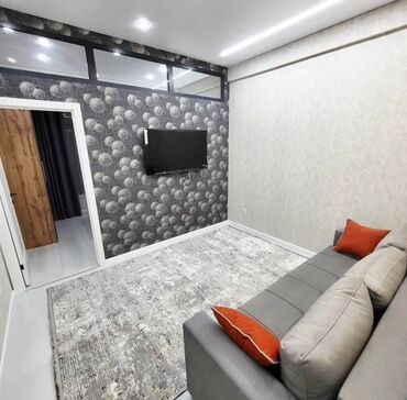 ак ордо квартир: 2 комнаты, 46 м², Элитка, 7 этаж, Евроремонт