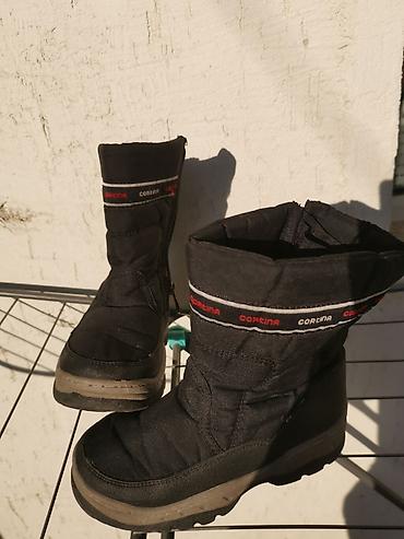 Детская обувь: Продаётся зимние сапоги для мальчика. Фирма Cortina. Б/у 33 размер, в — 12