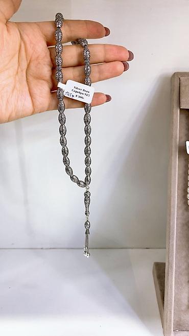 серебряные четки мусульманские: Серебряные чётки Silver Roza, проба 925. Варианты дизайна: - Шарики с — 10