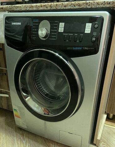 Zərərvericilərə qarşı mübarizə aparatları: Paltaryuyan maşın Samsung, 7 kq, İşlənmiş, Qurutmasız, Ünvandan götürmə