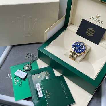 Qol saatları: Yeni, Qol saatı, Rolex, rəng - Qızılı — 7