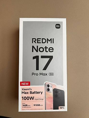 Смартфон Xiaomi Redmi Note 17 Pro Max 5G батарея 🔋 10.000 Ключевые
