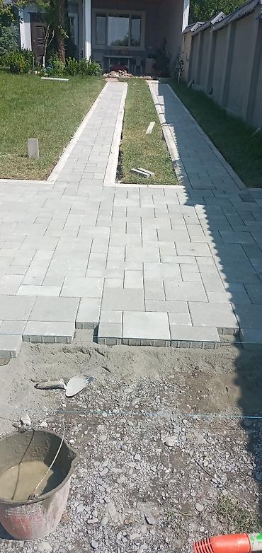 Tikinti işləri: Xidmət: Həyətyanı sahələrdə tam təmir və döşəmə işləri Təklif — 26