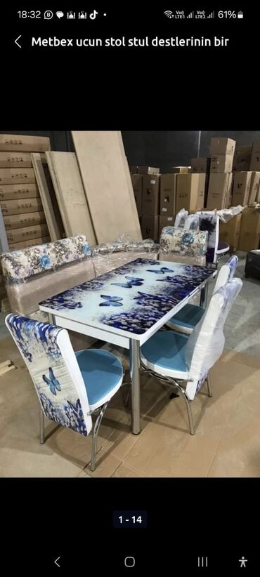 Masa və oturacaq dəstləri: Metbex ucun stol stul destlerinin bir bawa anbardan satiwini heyata -da lalafo.az — 19 Masa və oturacaq dəstləri: Metbex ucun stol stul destlerinin bir bawa anbardan satiwini heyata — 19