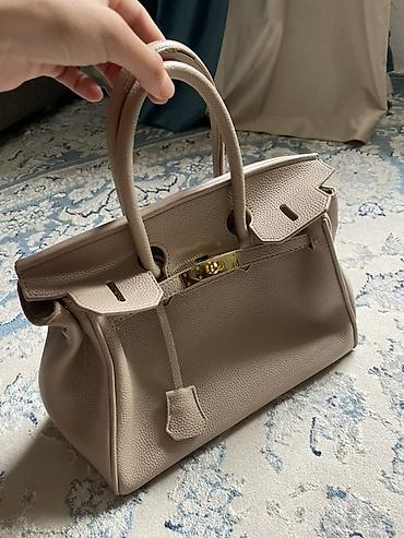 сумка tommy hilfiger: Стильная женская сумка Hermes - Материал: фактурная натуральная кожа — 1