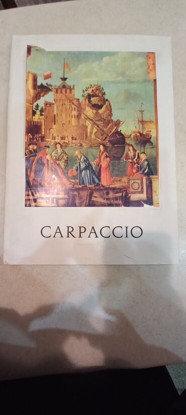 Kitablar, jurnallar, CD, DVD: Книга из Италии Carpaccio репродукции картин