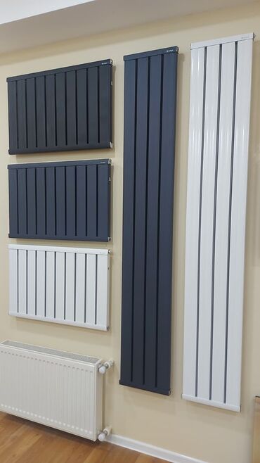 радиатор отопления: Divar tipli dekorativ radiatorlar – üfüqi və şaquli model seçimi