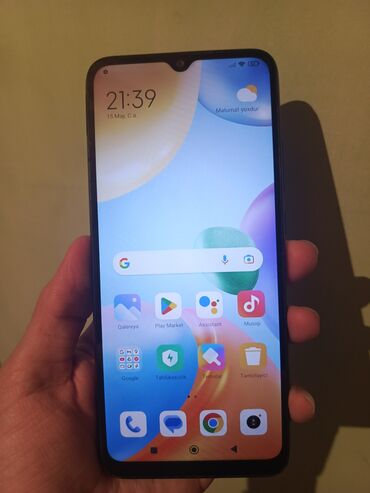 xiaomi black shark 3 qiymeti: Xiaomi Redmi 10, 128 GB, rəng - Qara, 
 Barmaq izi