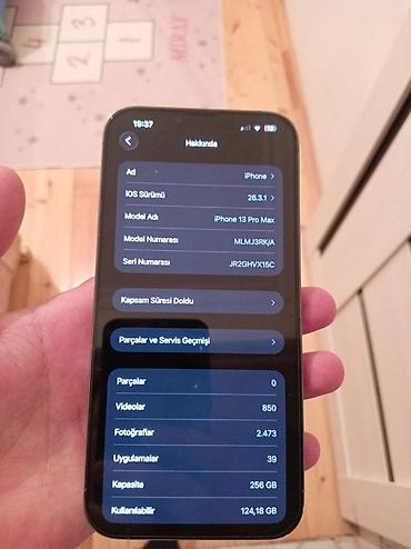 iphone 13 pro max irşad: IPhone 13 Pro Max, 256 GB, Sierra Blue, Face ID — 2