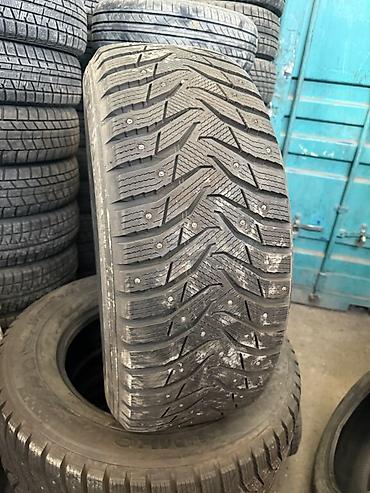 зимние: Шины 285 / 60 / R 18, Зимняя шипованная, Б/у, Комплект, Внедорожные (АТ/МТ), Корея, Kumho — 2