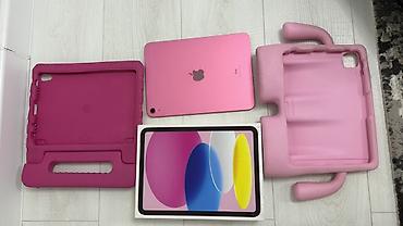Планшеты: IPad (10‑го поколения) Wi‑Fi, 64 ГБ, цвет Pink (розовый). Модель — 1