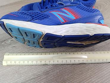 кроссовки nb: Синие детские кроссовки New Balance 680v5, идеально подходящие для — 8