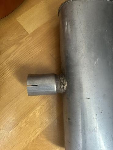 sesbogucu: Avtomobil üçün səsboğucu (muffler) - Material: metal (paslanmaya — 2