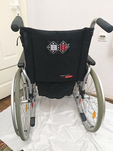 jastuk dečko: Nemacka aluminijumska invalidska kolica poznate marke BB, u veoma — 6