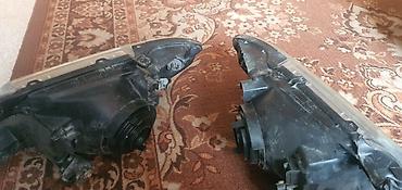 Передние фары: Комплект передних фар Mitsubishi 2004 г., Б/у, Оригинал, Германия — 4