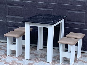 Masa və oturacaq dəstləri: Mətbəx üçün, Yeni, Açılmayan, Kvadrat masa, 4 stul -da lalafo.az — 20 Masa və oturacaq dəstləri: Mətbəx üçün, Yeni, Açılmayan, Kvadrat masa, 4 stul — 20