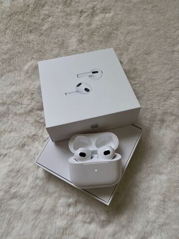 сколько стоят оригинальные аирподсы: Apple AirPods (3‑е поколение), белые PREMIUM качество ❤️‍🔥 -