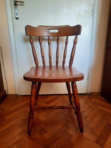 sto za kuhinju: Dining chair, color - Brown, Used