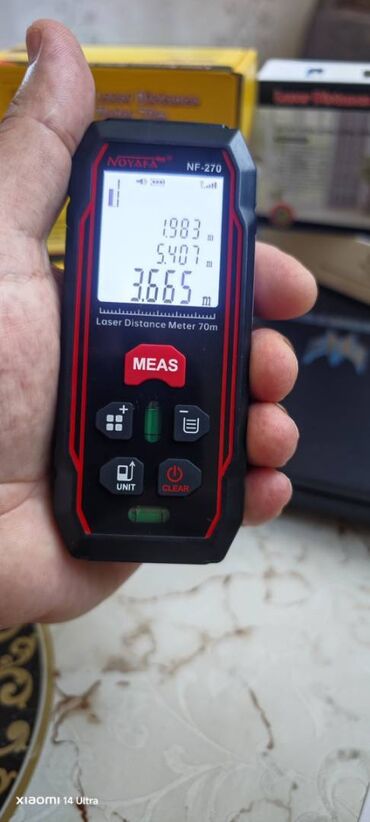 məsafə ölçən cihaz: Yeni Lazer məsafə ölçən, Ünvandan götürmə, Pulsuz çatdırılma, Ödənişli çatdırılma