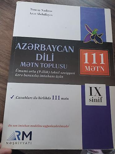 array informatika pdf: Məhsul: “Azərbaycan dili – Mətn toplusu (111 mətn), IX sinif” — 1