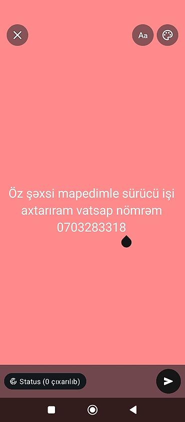 tır sürücü kursu: Xidmət: Şəxsi avtomobillə sürücü xidməti Təsvir: - Şəxsi nəqliyyat — 1