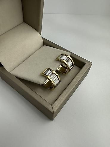 nike tech flecce: Серьги, Проба 585, Без вставки, Цирконий, Женские, Новый — 2