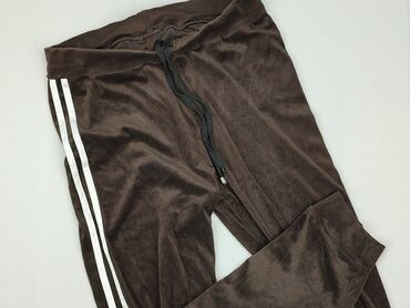 spodnie joggery damskie skórzane: Sweatpants for women, M (EU 38)