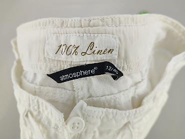 linen trousers pull and bear: Atmosphere, Spodnie materiałowe damskie, rozmiar M — 4