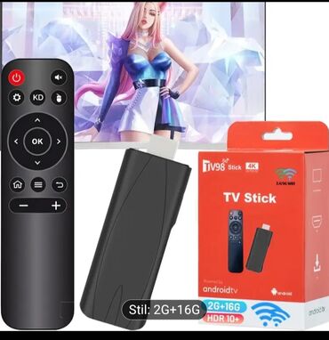 бу аккумулятор: Smart TV boks 2 GB / 16 GB, Android