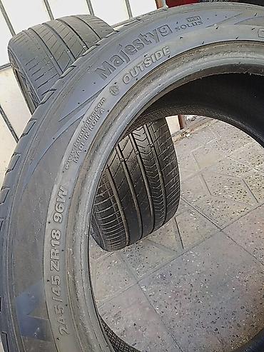 r18 bbs: 245 45 R18 kumho tekerleri 2eded yaxşı vəziyyətdə 2023ci il isdehsali — 3