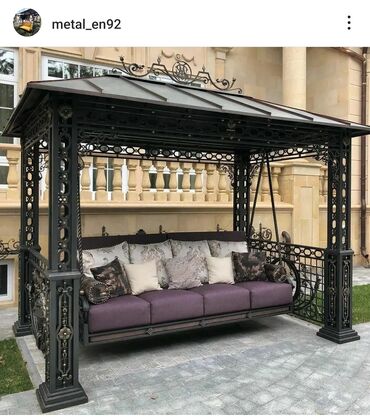 Sifarişlə bağ yelləncəkləri: Metal EN MMC olaraq istədiyiniz forma və ölçüde demir işlerinin -da lalafo.az — 3 Sifarişlə bağ yelləncəkləri: Metal EN MMC olaraq istədiyiniz forma və ölçüde demir işlerinin — 3