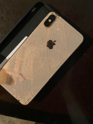 запчасти на айфон 6: IPhone Xs Max, Б/у, 64 ГБ, Золотой, Зарядное устройство, Защитное стекло, Чехол, 80 %