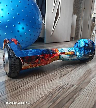 elektron gitaralar: Elektrikli Hoverboard (öz-özünə balanslanan skuter) - Parlaq “alov və — 1