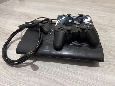 baku electronics kofe aparati: PS3 Super Slim. icinde 33 oyun movcuddur. GTA5, GTA4, GTA San Andreas