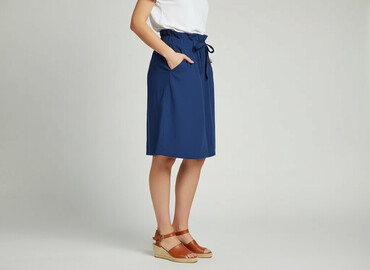 plisowane spódnice niebieska: Women`s skirt, size M