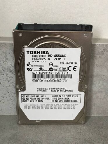корпуса пк: Жесткий диск накопитель Б/У TOSHIBA HDD2H25 140GB