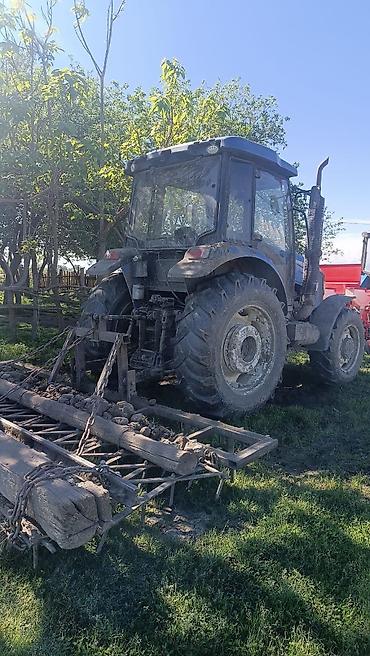 tap az qoşqu: YTO NLX-1024 mavi rəngli təkərli kənd təsərrüfatı traktoru -100 at — 4