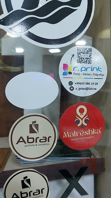 Reklam, çap: Hər növ rekam, poliqrafiya, promo işləri üçün müraciət ede bilersiniz — 2