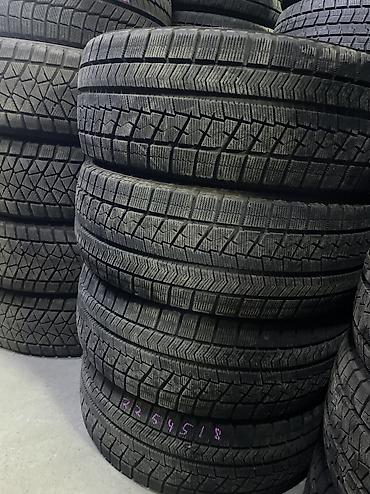 Шины 225 / 45 / R 18, Зима, Б/у, Комплект, Легковые, Япония, Bridgestone