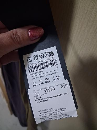tn silver: Haljina Massimo Dutti, model Articulo 6606/509/700. - Kroj: duga — 2