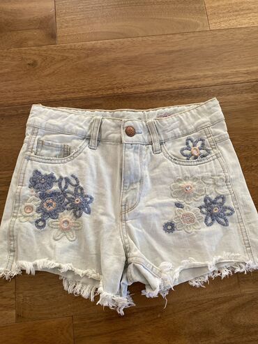 jeans salvar: OVS 11-12 yash qiz ucun short Ovs shortiki jeansovie na devochku let