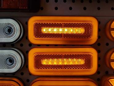 led lights: Светодиодные боковые габаритные/повторители поворота (оранжевые) - — 1